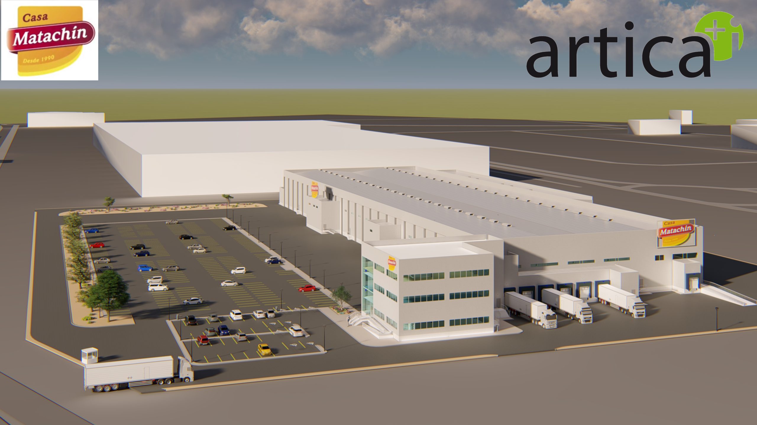 centro de operaciones, logístico y de distribución en la Plataforma Logística de Zaragoza