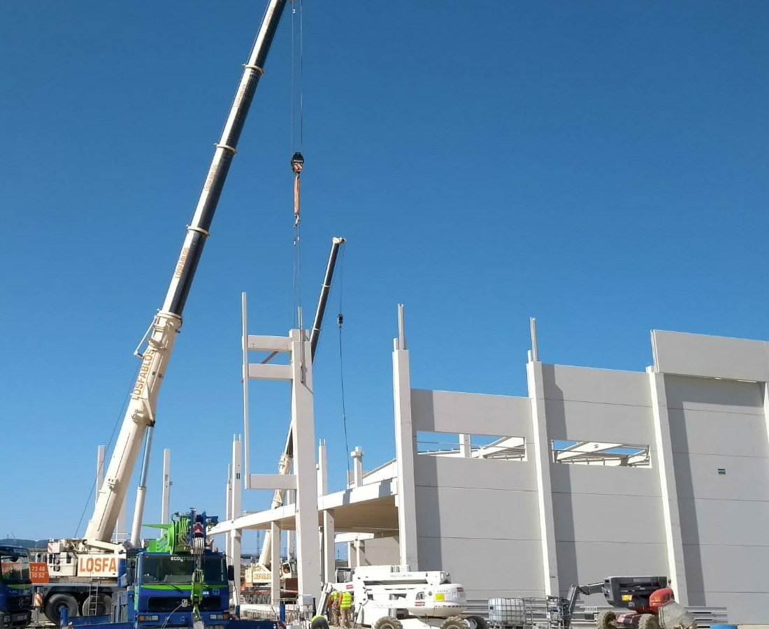 articai | La obra del centro de operaciones, logístico y de distribución de Aves Nobles avanza a paso firme