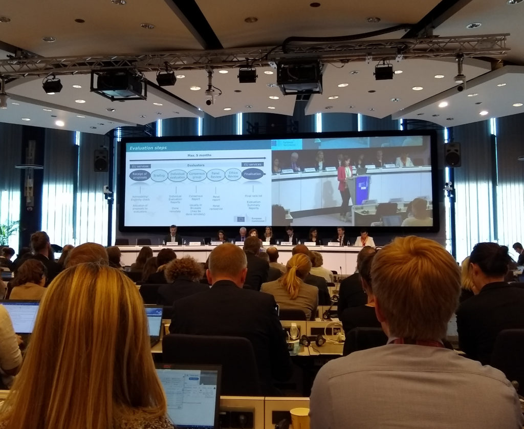 El equipo de innovación internacional de artica+i presente en el infoday del Reto 2 del H2020