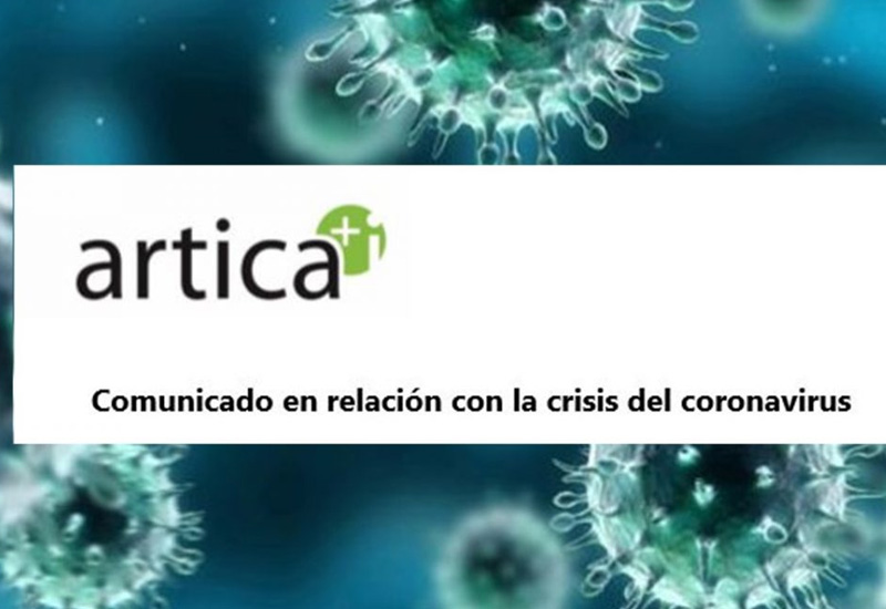 coronavirus articai | COMUNICADO EN RELACIÓN CON LA CRISIS DEL CORONAVIRUS