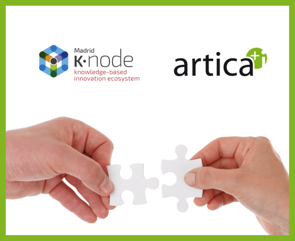 articai | News artica+i and K-Node join forces to promote innovation in Madrid