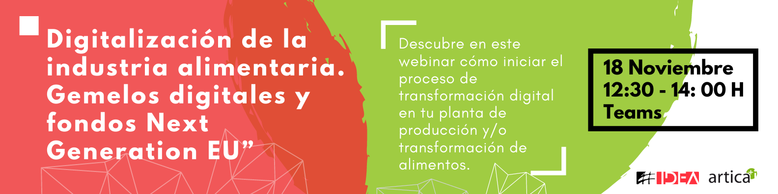 articai | Webinar: Digitalización de la industria alimentaria y Fondos Next Generation EU