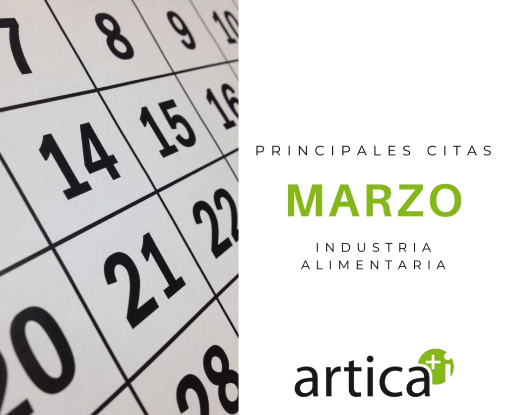 articai | News Main events for the food industry this March