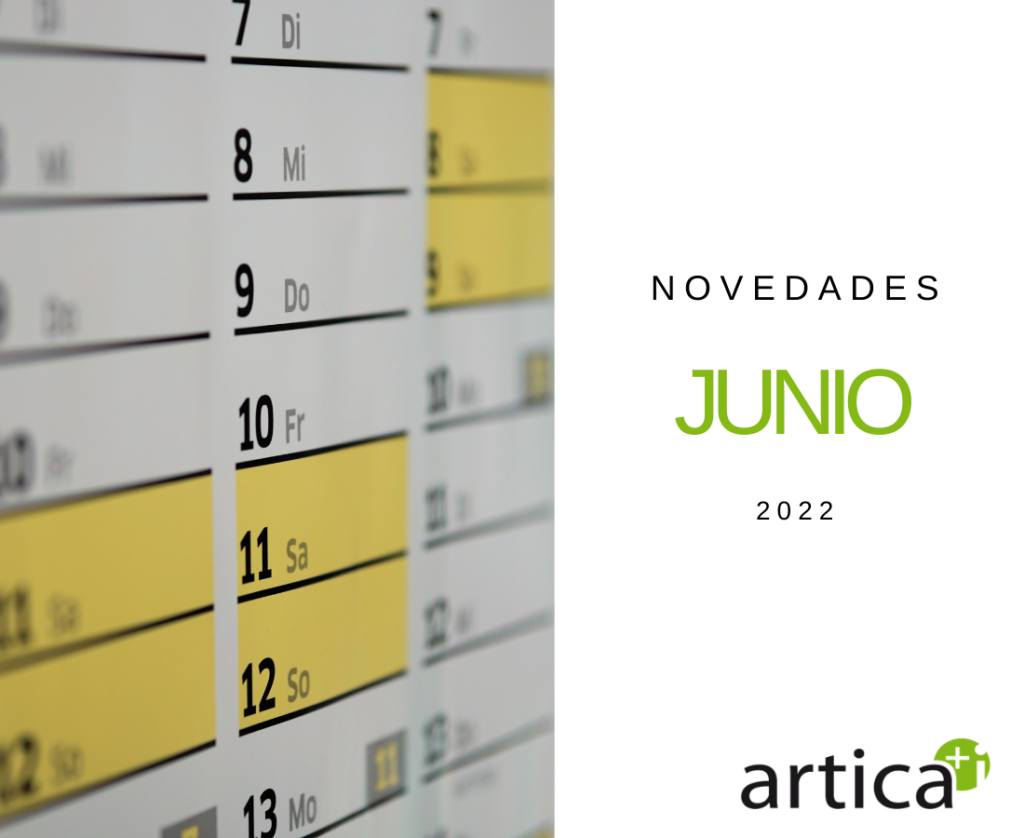 Novedades de junio 2022