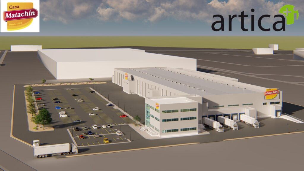 Aves Nobles y Derivados coloca la ‘primera piedra’ de su centro de operaciones, logístico y de distribución en PLAZA