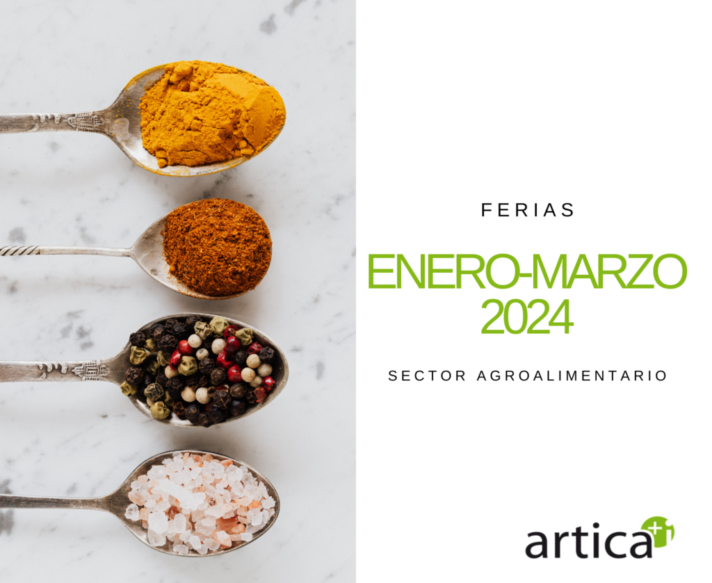 articai | News These are the most relevant professional events in the agri-food sector taking place in the first quarter of 2024 to promote trade relations between producers and buyers in sub-sectors such as olive oil, wine and hospitality.
