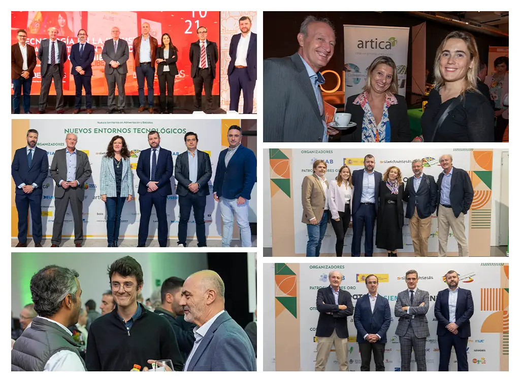 artica+i, blog +i Magazine. Dentro del post sobre ALIBETOPÍAS 2024, mosaico con imágenes de ediciones anteriores