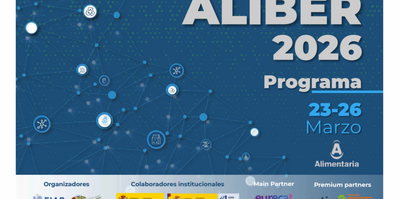 ALIBER 2026 articai|ALIBER: la gran cita de innovación del sector alimentario, en Alimentaria 2026