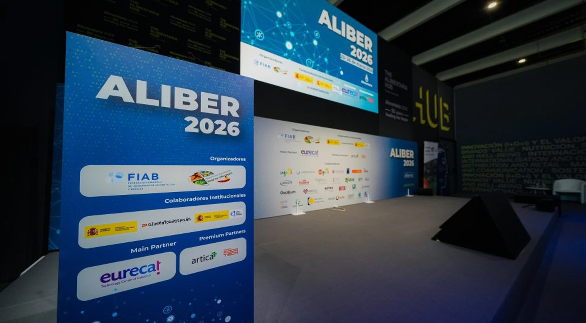 artica+i. i Magazine: imagen para el post "ALIBER 2026 innovación colaborativa y claves para gestionar proyectos internacionales con éxito" mostrando el escenario del evento
