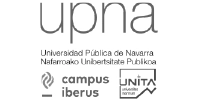 artica+i - Casos de éxito. Logotipo de la Universidad Pública de Navarra (UPNA), para el proyecto "UHPH4WINE. Proyecto de desarrollo experimental para validar la tecnología de Ultra Alta Presión de homogeneización en la elaboración de vinos de alto valor añadido"